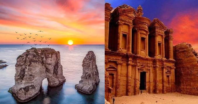 Lebanon and Jordan
